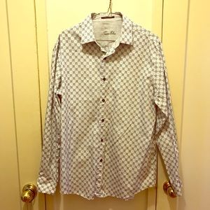 Tasso Elba men’s button up shirt